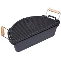 Monolith Dutch Oven 45 x 45 cm Gusseisen schwarz