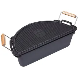 Monolith Dutch Oven 45 x 45 cm Gusseisen schwarz