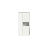 MID.YOU Midischrank Vira 60 x 133 x 34 cm Weiß