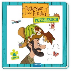 Trötsch Pettersson und Findus Pappenbuch Puzzlebuch