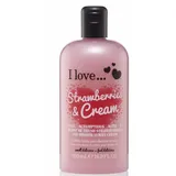I love Strawberries & Cream Duschgel 500 ml