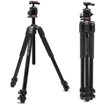 Manfrotto 055XPRO AS, Aluminium-Stativ-Set mit Kugelkopf 3 Segmente| Preis nach Code NIKOLAUS