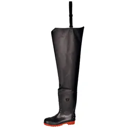Sicherheitshüft-Watstiefel S5 "FW71" Work - 40 - schwarz