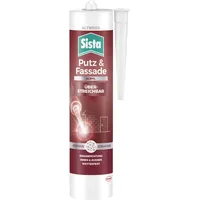 Sista Putz & Fassade Acryl wetterfeste Dichtmasse zur Rissabdichtung 280 ml altweiß