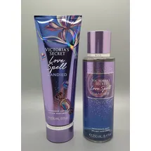 Victoria's Secret Love Spell Candied Körperspray 250 ml + Bodylotion 236 ml Set