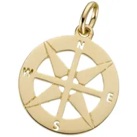Jobo Kettenanhänger Kompass 585 Gold