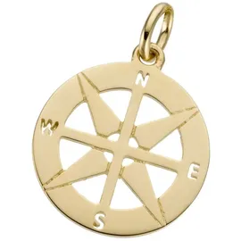 Jobo Kettenanhänger Kompass 585 Gold