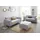 Home Affaire 2,5-Sitzer HOME AFFAIRE "Janek Scandic Design, elegant und zeitlos", grau (hellgrau), B:193cm H:81cm T:90cm, Struktur fein ( 100% Polyester);Struktur weich (92% Polyester, 8% Nylon);Struktur fein ( 100% Polyester), Sofas, mit Federkern und Keder in