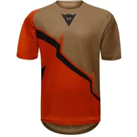 Dainese bike Aer Kurzarm-t-shirt - Red / Brown /
