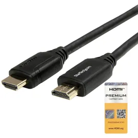 Startech StarTech.com Premium High Speed HDMI Kabel mit Ethernet - 4K 60Hz - 0,5m