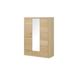 Smart Kleiderschrank Oslo 150 x 209 x 62 cm Holzfarben