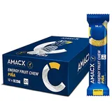 Amacx Kasten Mit Fruchtkaue-energieriegeln Ananas 38g 12 Einheiten - Blue - One Size
