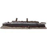Relaxdays Aquariendeko Titanic 9x38,5x5 cm