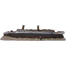 Relaxdays Aquariendeko Titanic 9x38,5x5 cm
