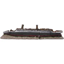 Relaxdays Aquariendeko Titanic 9x38,5x5 cm