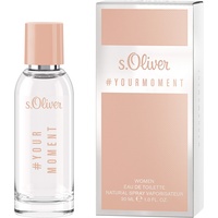 s.Oliver® Your Moment Women I Eau de Toilette - femininer, fruchtiger Duft zum Wohlfühlen I 30ml Natural Spray Vaporisateur