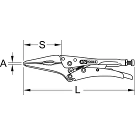 KS Tools Gripzange 115.1034
