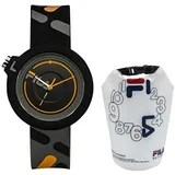 Fila Puffy 38-6081-007 Herrenuhr - Schwarz/Schwarz