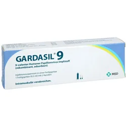 Gardasil 9 Inj.-sus.i.e.fertigspritze 1 St