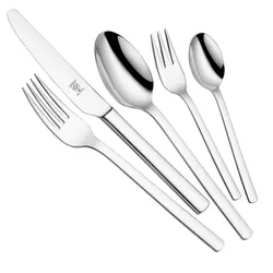 Justinus Besteck Alpha 30tlg. Edelstahl Silber