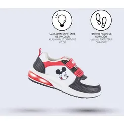 Turnschuhe mit LED Mickey Mouse