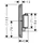 Hansgrohe ShowerSelect Comfort E Duschthermostat Unterputz für 2 Verbraucher Chrom 15578000
