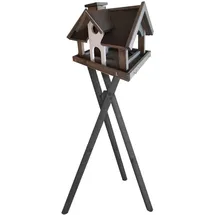 weitere Vogelhaus mit 3-Bein Ständer LxBxH: 34x33x40 cm