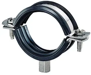 Fischer Zweischrauben-Schellen verzinkt DN 100 4" (108 - 116 mm)