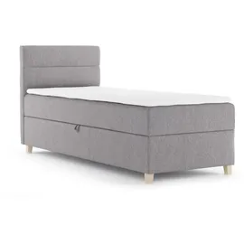 beautysofa DONNA MINI 100 x 200 cm Grau