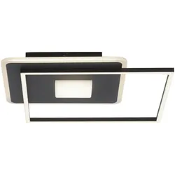 LED Deckenleuchte eckig Switchmo schwarz 3 Stufen Dimmung modern