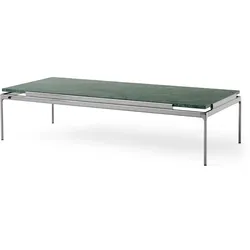 &Tradition - Sett Coffee Table LN12, Verde Guatemala / Chrom dunkel