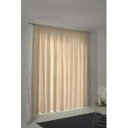 Vorhang ADAM "Easy Diamond" Gr. 3, gelb (curry), B:145cm H:225cm, Jacquard, Baumwolle (Bio-Baumwolle), Gardinen