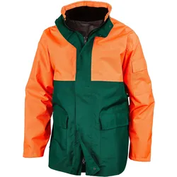 Regenjacke Active, grün-orange, XL