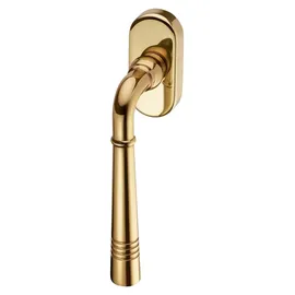 SOTech Fenstergriff FREJA Messing poliert mit Befestigungsmaterial