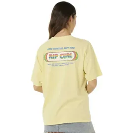 Rip Curl Surf Revival Heritage Tee pastel yellow M