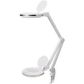 TOOLCRAFT TO-7567479 730lm 127mm (5 Zoll) Dimmbare LED-Lupenleuchte mit Klemme 8D 3X Vergrößerungsfaktor=3.0 x 127mm 2021 Energ