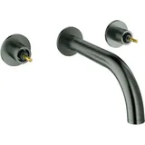 Grohe Atrio Private Collection Waschtisch-3-Loch-batterie hard graphite gebürstet