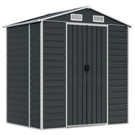 vidaXL Gartenhaus 1,91 x 1,30 m Anthrazit