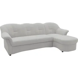DOMO collection »Flores Schlafsofa, B/T/H: 233/142/86 cm, L-Form« wahlweise mit Bettfunktion, wahlweise mit Federkern, auch in Leder