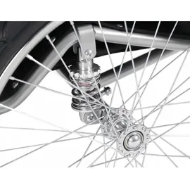 Bonin Ncab Dlx Kinderanhänger rot/grau/schwarz