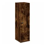 vidaXL Badezimmerschrank mit Rollenhalter 22 x 72 cm Braun/Grau