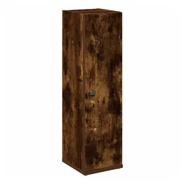 vidaXL Badezimmerschrank mit Rollenhalter 22 x 72 cm Braun/Grau
