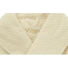 VOSSEN Bademantel Golden Century S Mischgewebe Chamois (Small)