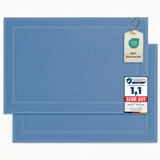 Komfortec Badteppich Hellblau 50 x 80 cm
