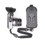 Cotton Carrier StrapShot Holster G3 - Rucksackgurt-Holster für 1 DSLR- oder DSLM-Kamera grau