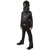 Rubie ́s Kostüm Star Wars Death Trooper Basic Kostüm für Kinder, Kinderkostüm der düsteren Stormtrooper-Elite schwarz 140