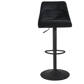 Wohnling Barhocker WL7.000 64-84 cm Schwarz
