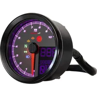 Koso North America TNT-04 Multifunktions-Tachometer Schwarz
