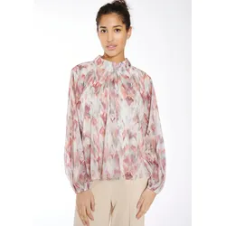 Schlupfbluse »LS P TP Re44ni Glitter«, mit Allover Muster, Gr. M (38), 7240 rose div, , 55837750-M