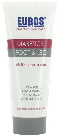Eubos Diabetics Skin Care Fuß Und Bein Creme Tube 100ml